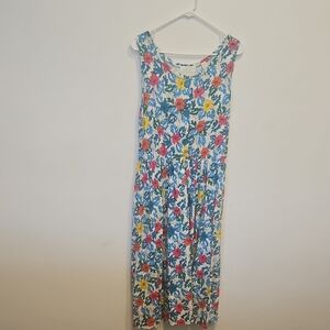 Lord & Taylor Colorful Floral Maxi Dress